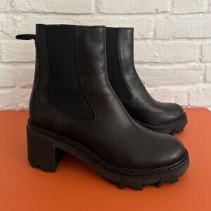 rag & bone Black Shiloh Mid Boots